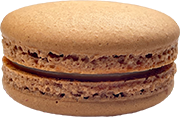 Macaron de caramelo a la mantequilla salada, especialidad de Maison Lefebvre.